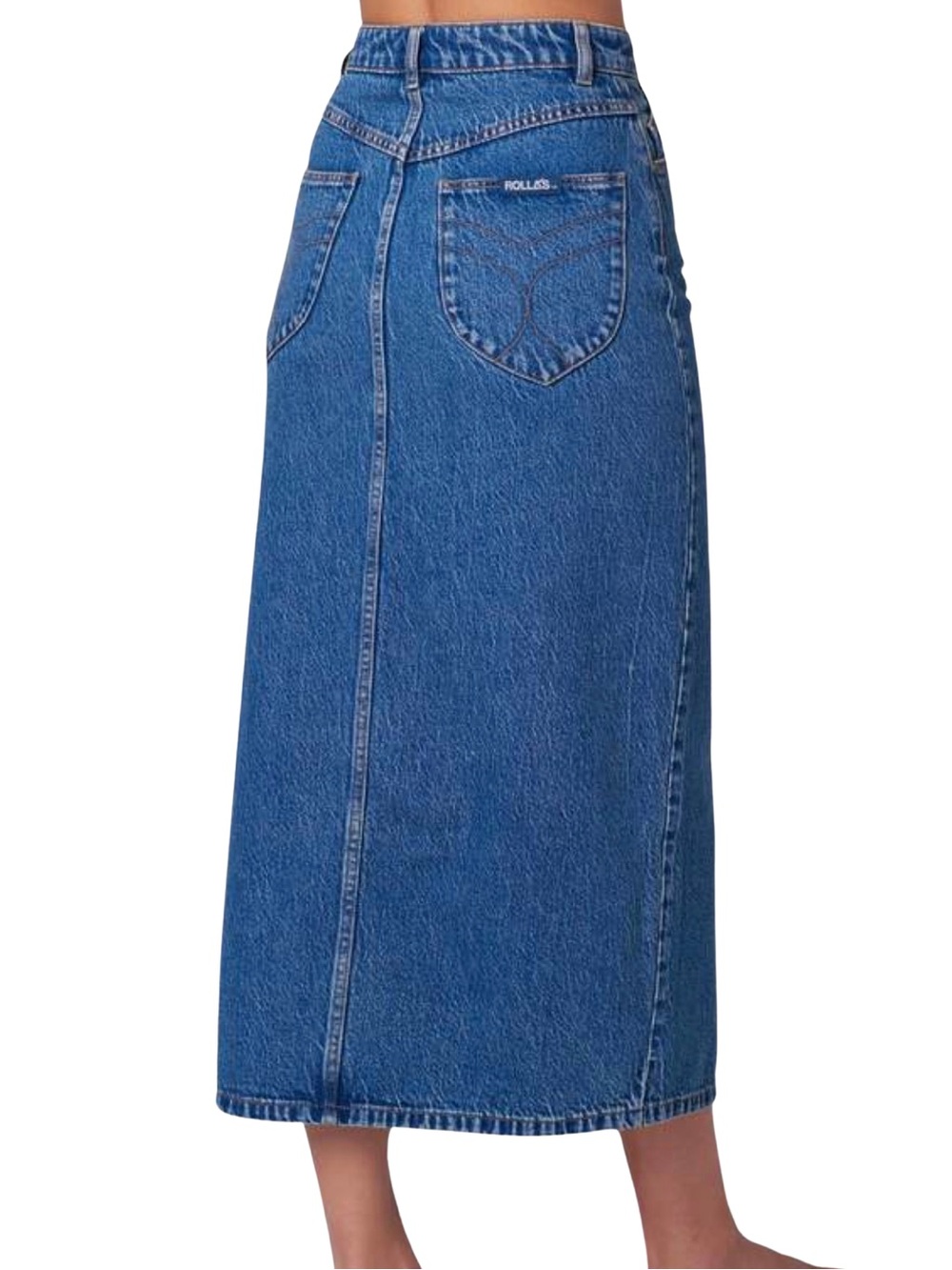 Rolla’s Chicago Midi Skirt Front Slit Size 27
